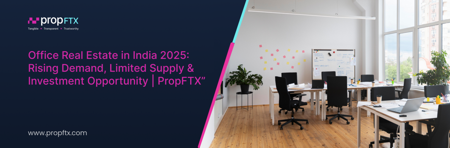 Office Real Estate in India 2025: Rising Demand, Limited Supply & Investment Opportunity | PropFTX
